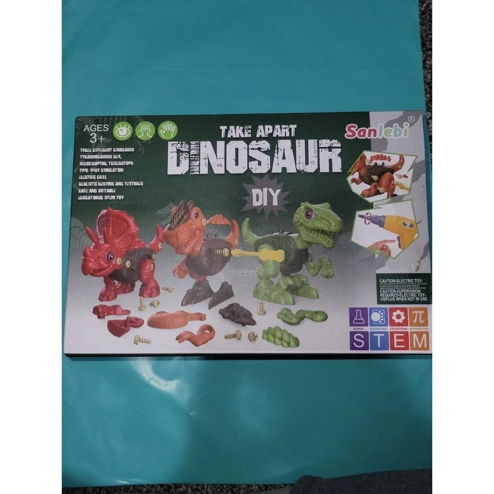 Take apart dinosaur diy Toy